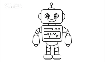 Robot kolorowanka