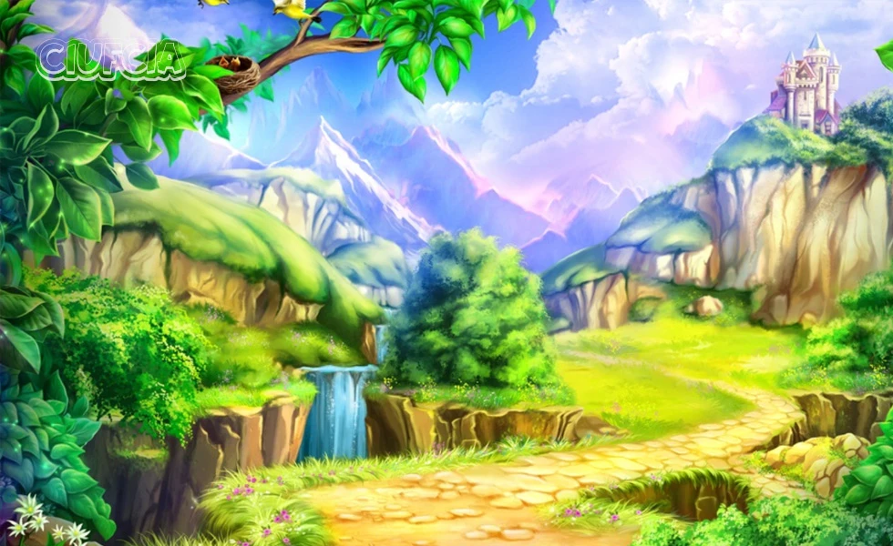 Droga do zamku puzzle