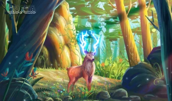 Magiczny jeleń puzzle